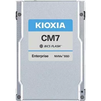 Kioxia CM7-V serijos KCMYXVUG1T60 SSD - Įmonės, mišrus naudojimas - 1600 GB - Sanitize Instant Erase (SIE) vidinis 2,5 colio (6,4 cm) PCI Express 5.0 x4 (NVMe)