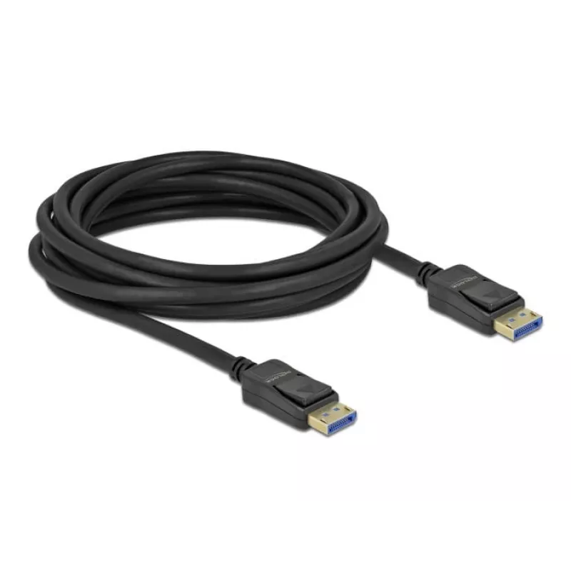 Delock DisplayPort kabelis - DisplayPort (M) į DisplayPort (M) - DisplayPort 2.0 - 2,0 m - palaiko 10K 60 Hz (10 240 x 4320) - Juoda (80262)