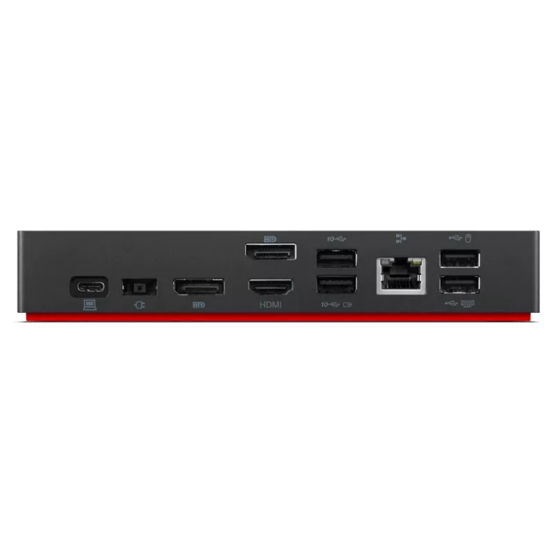 Lenovo ThinkPad Universal USB-C stotelė, laidinė, USB 3.2 Gen 1 (3.1 Gen 1) Type-C, juoda