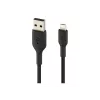 Pintas USB-A į Lightning laidas, 1 m, juodas