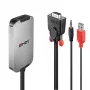 Lindy VGA į DisplayPort 1.2 keitiklis, 1920 x 1080 pikselių, 1080p, juoda, balta, 114 g