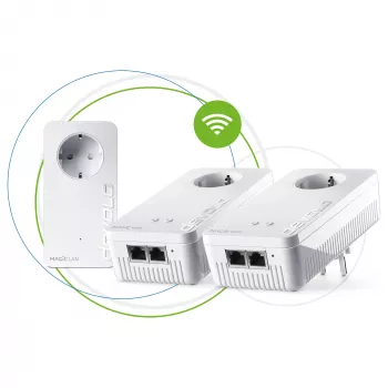 Devolo Magic 2 WiFi next Multiroom rinkinys, 3 Powerline adapteriai
