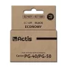 Actis KC-40R rašalas (Canon PG-40/PG-50 pakaitalas; standartinis; 25 ml; juodas)