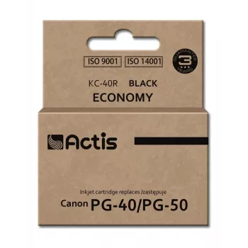 Actis KC-40R rašalas (Canon PG-40/PG-50 pakaitalas; standartinis; 25 ml; juodas)