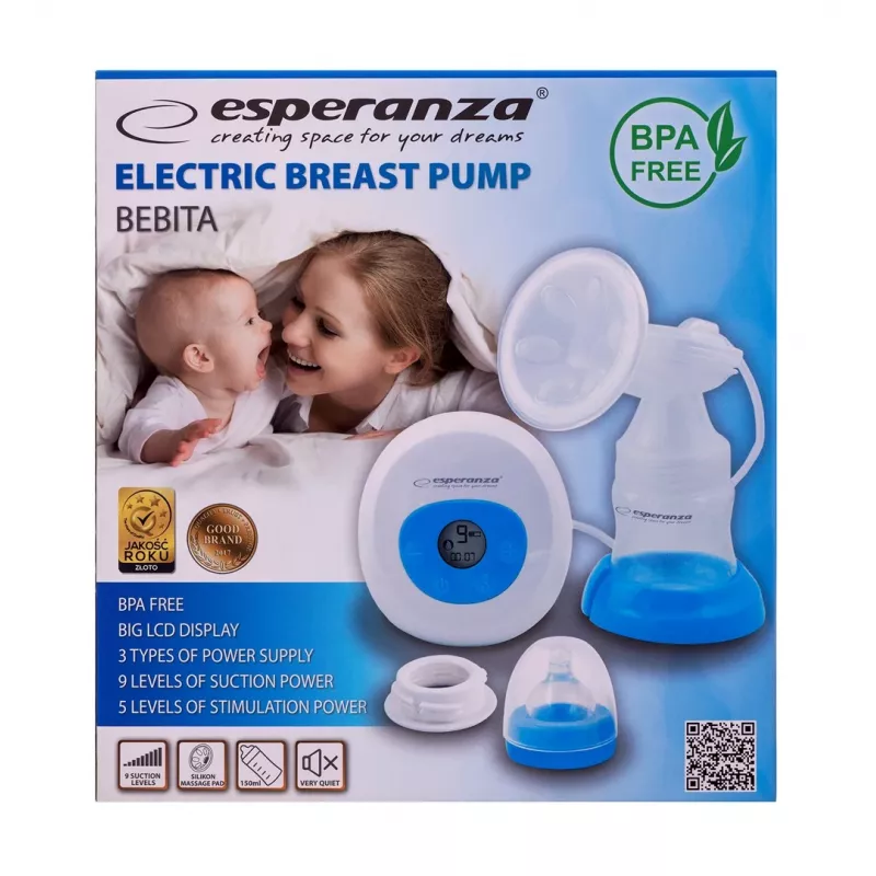 Elektrinis pientraukis ESPERANZA ECM001B, talpa 1550 ml, maitinimas AC/akumuliatorius
