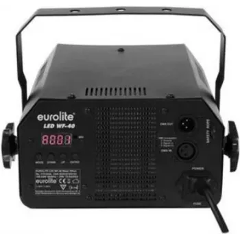 LED efektinis šviestuvas EUROLITE WF-40 1 x 40 W – judantis / fiksuotas wash efektas, kompaktiškas sceninis šviestuvas