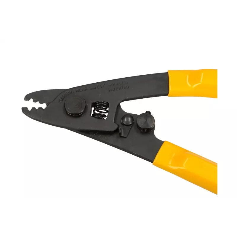 Fiber optikos nuėmiklis Extralink CFS-3 2–3 mm, 0.9 mm ir 0.125 mm skaiduloms, juodas/geltonas