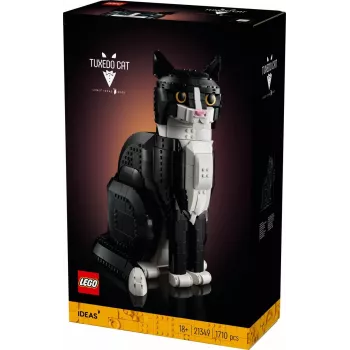 LEGO rinkinys Ideas 21349 Smokingo katė – kolekcinis plytų modelis, eksponavimo figūrėlė