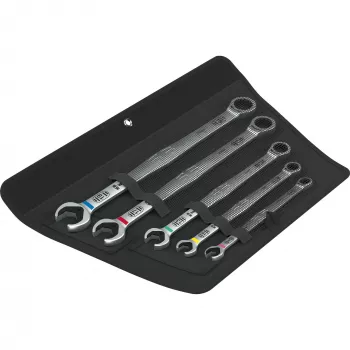 Veržliarakčių rinkinys Wera Joker 6007 – 5 atvirų veržliarakčių komplektas