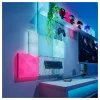 LED skydelio šviestuvas Nanoleaf N8100E00-2TBS — kvadratinis RGB, maitinamas nuolatinės srovės, 2 vnt. pakuotė
