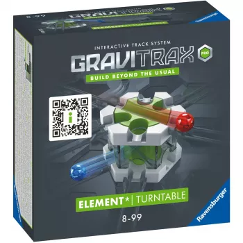 Ravensburger GraviTrax PRO Element Turntable – sukimosi elementas rutulinių takelių sistemai (22433)