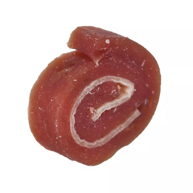Šunų skanėstai PETITTO Sushi su žuvimi ir antimi 500 g – minkšti hipoalerginiai dresūros skanėstai, baltymų 26%, drėgmės 23%