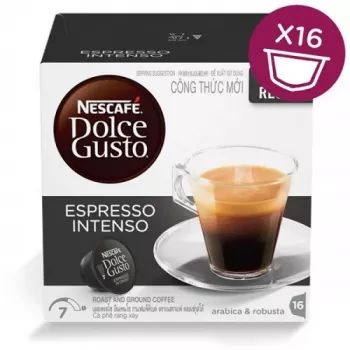 Nescafe Dolce Gusto Espresso Intenso kavos kapsulės, 16 vnt.