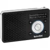 Nešiojamas radijo imtuvas TECHNISAT DIGITRADIO 1 A – DAB+/FM, OLED ekranas, USB-C, 3,5 mm ausinės, 1 W, juodas/sidabrinis