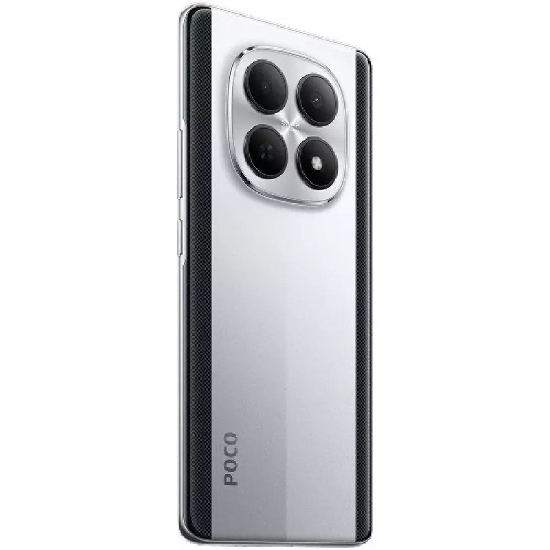 Išmanusis telefonas POCO M8 5G 17,2 cm (6,77 inch) Hybrid Dual SIM USB Type-C 8 GB 512 GB 5520 mAh sidabrinis