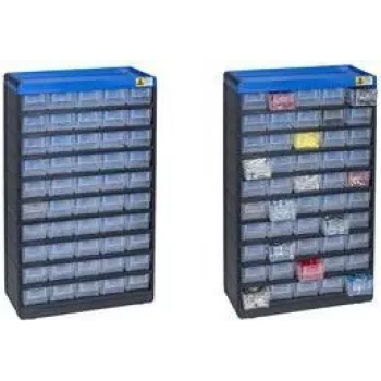 Dėžė saugojimui Allit VarioPlus 30,0 x 13,5 x 52,5 cm – plastikinis organizatorius, sukraunamas