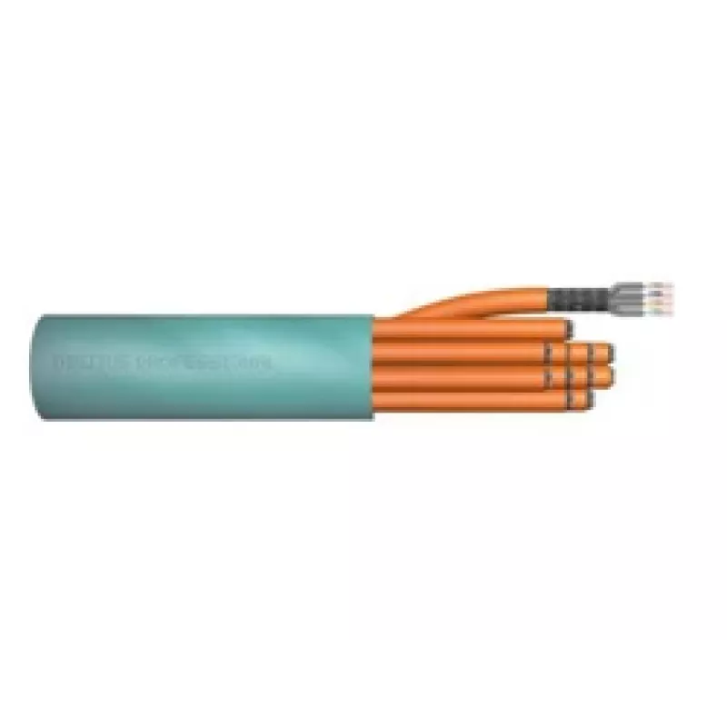 Pataisos laidas Digitus CAT 6A S/FTP DK-1644-A-0025/R 0,25m Raudonas