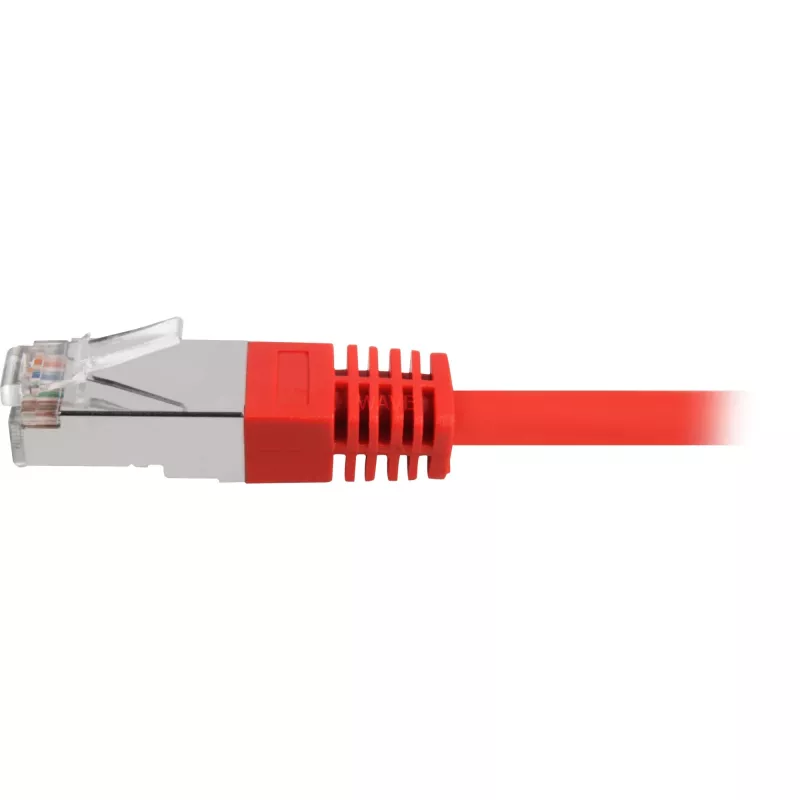 Tinklo kabelis Sharkoon RJ-45 Cat5e 10 m Raudonas