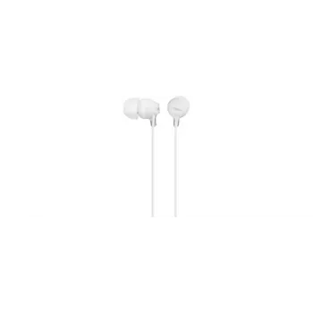 Sony MDR-EX15LP laidinės ausinės, baltos