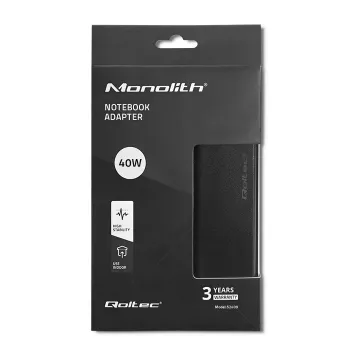 Maitinimo adapteris 40W 12V 3,33A 5,5x2,1 QOLTEC