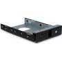 Inter-Tech 88887205 Išorinis kietojo disko korpusas HDD-Enclosure Juodas 3.5 colio (88887205)