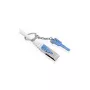 Pataisos laidas RJ45 CAT6A 500MHz 1,0m pilkas S-STP(S/FTP) su užraktu AWG26 Synergy 21