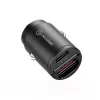 ALOGIC Rapid Power 30W Mini automobilinis įkroviklis USB-C USB-A greitasis įkrovimas