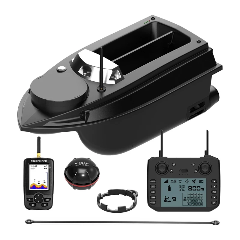 Flytec V030 Fishfinder 20000mah jaukų valtis