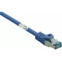 RF-5044038 RJ45 tinklo laidas Patch Cable CAT 6a S/FTP 1,00 m mėlynas, liepsnai atsparus, 1 vnt.