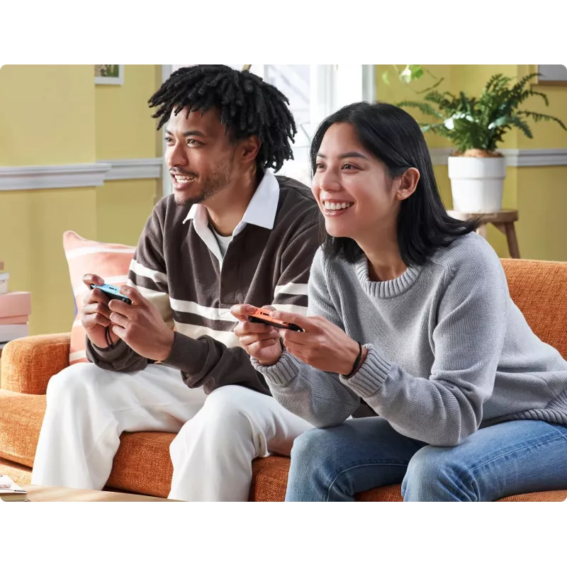 Nintendo Switch 2, juoda, analoginis / skaitmeninis, D-Pad, Home mygtukas, Meniu mygtukas, Maitinimo mygtukas, Mygtukai, LCD