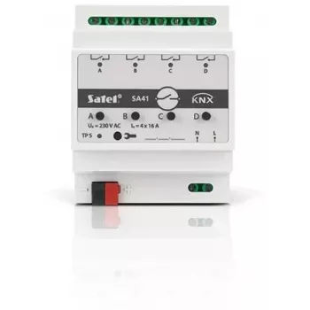 SATEL KNX 4 kanalų perjungimo pavara KNX-SA41