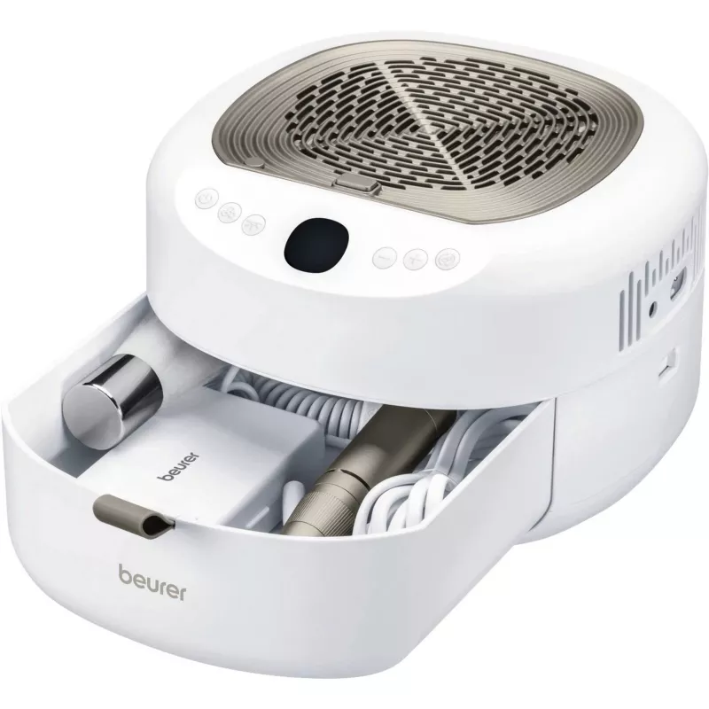 BEURER MP 200 Studio Nails manikiūro/pedikiūro stotelė, nagų priežiūra, balta