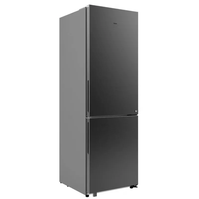 Laisvai pastatomas šaldytuvas-šaldiklis TEKA RBF 54650 SS XL, nerūdijantis plienas, 401 L bendras, apatinis šaldiklis, No Frost, jutiklinis valdymas