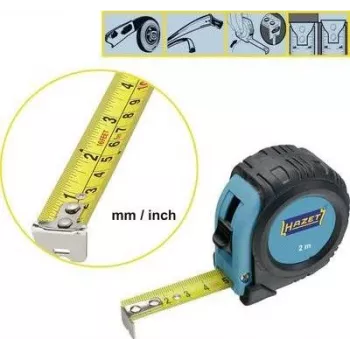 Hazet matavimo juosta 2 m plieninė 2154N-2 (2154N-2)