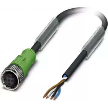 Sensor-Aktoriaus Kabelis M12 tiesus 4 kontaktų 10m SAC-4p-1 - Kabelis - Sensor/-Aktorkabel (1446333)