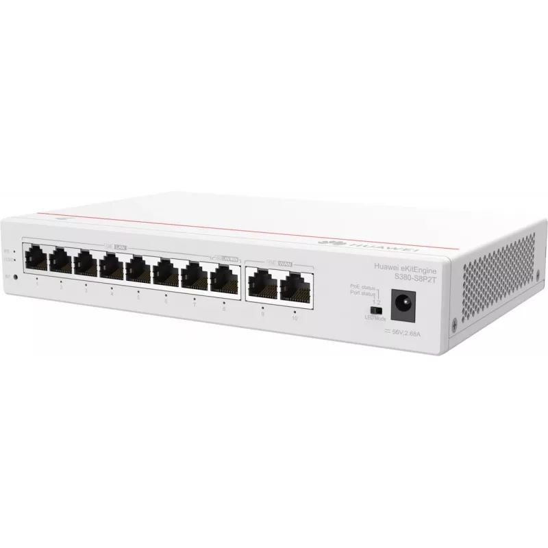 Valdomas jungiklis HUAWEI eKit S380-S8P2T Gigabit Ethernet 10/100/1000