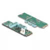 DeLOCK 61066 Vidinė USB 3.2 Gen 1 adapter M.2 kištukinis juodas