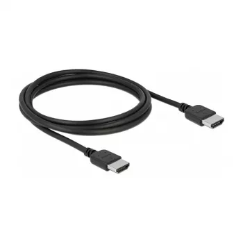 HDMI kabelis DeLOCK 85216 1,5 m Type A kištukas – kištukas juodas