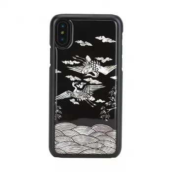 Apsauginis dėklas iKins Crane Black iPhone XS / XS Max