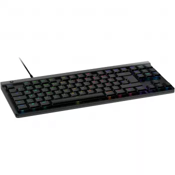 Logitech G515 TKL klaviatūra žaidimams USB QWERTZ vokiška juoda mechaninė RGB