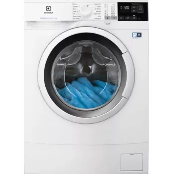 Priekinio pakrovimo skalbimo mašina Electrolux SensiCare EW6SM404W, 4 kg, 37,2 cm gylis, 1000 aps./min., energijos klasė D