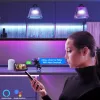 Vaizdo durų skambutis Tellur TLL331511 1080P su atrakinimo funkcija ir vidaus garsiniu signalu