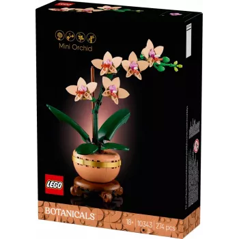 LEGO ICONS 10343 Botaninė kolekcija – Mini orchidėja