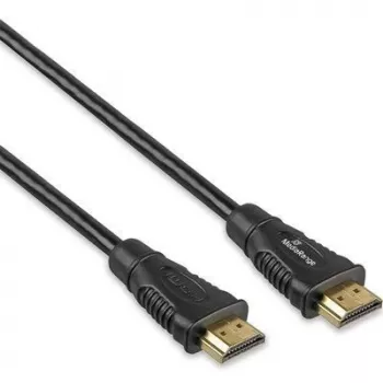 HDMI kabelis MediaRange MRCS247 2 m, HDMI A tipo į HDMI A tipą, HDMI 2.1, 18 Gbit/s, auksuoti kontaktai, juodas