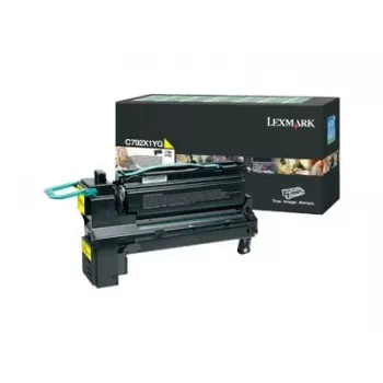Toneras Lexmark C792X1YG geltonas 30000 puslapių