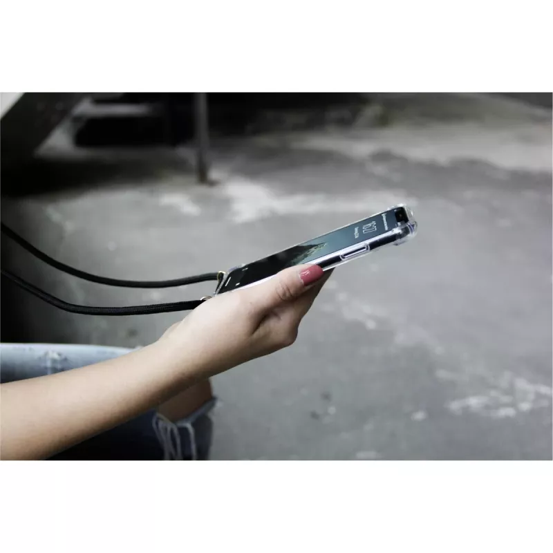 Dėklas Coros LOO004 iPhone XR 15,5 cm (6,1 colio) juodas permatomas