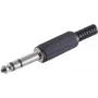 Jungtis ShiverPeaks BS50100 6,3 mm juoda