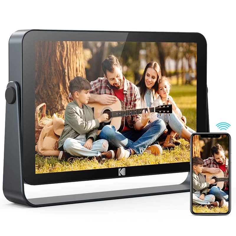 Kodak RWF-109V 10 colių „Wi-Fi“ jutiklinis skaitmeninis nuotraukų rėmelis, 32 GB