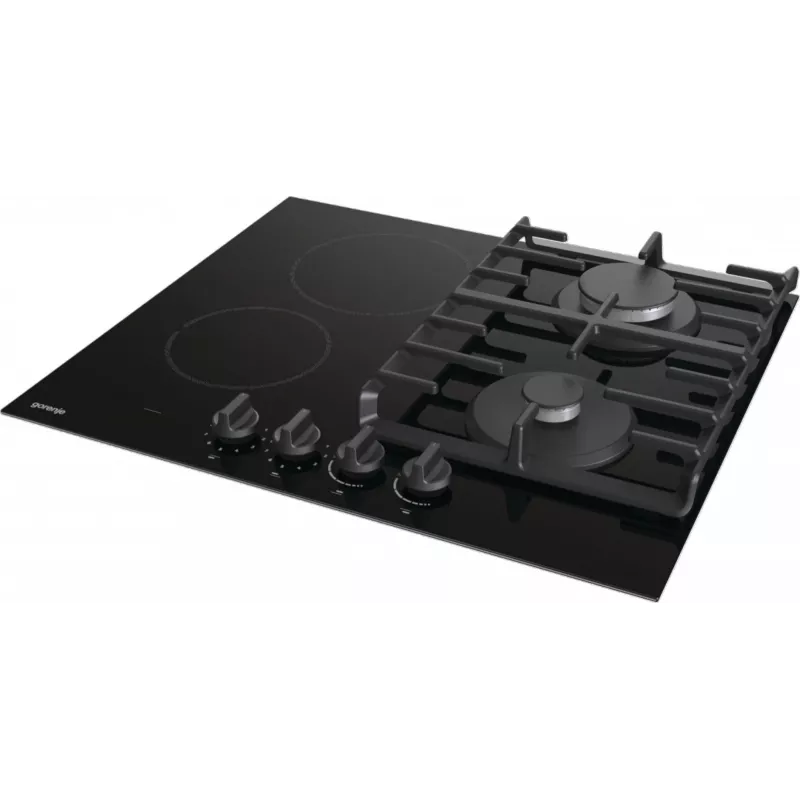 Gorenje GCE691BSC Juoda įmontuojama 60 cm Kombinuota 4 zonos