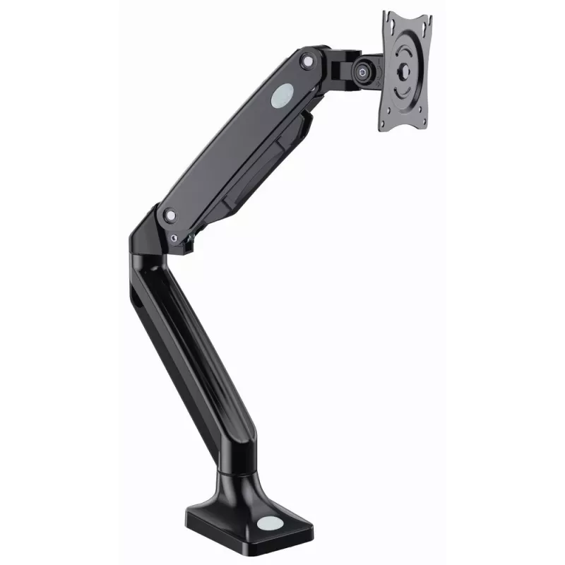 Monitorio laikiklis GEMBIRD MA-DA1-03 17–35 colių ekranams, 10 kg, VESA 75x75–100x100, spaustuvas/per angą, juodas